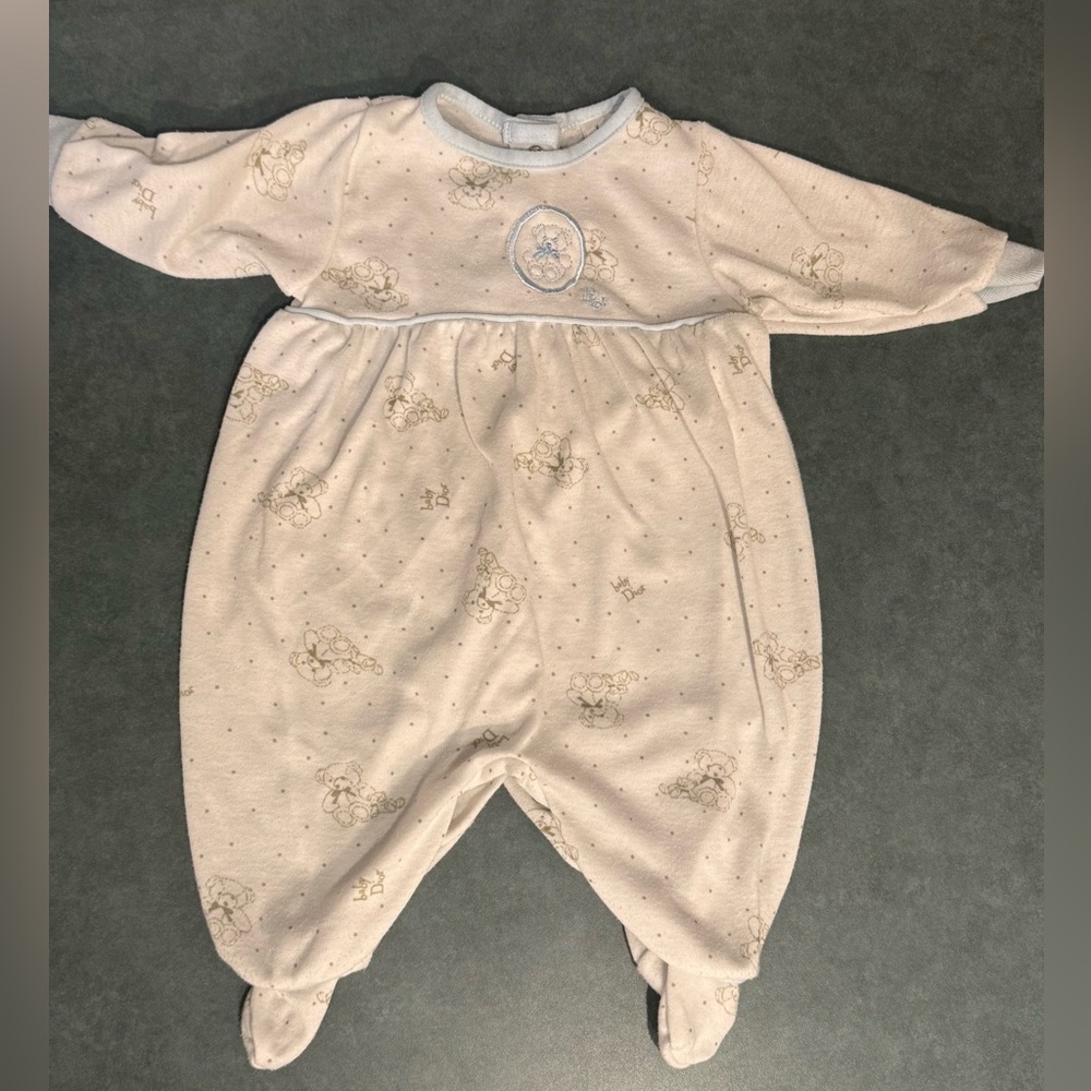 Vintage Baby Dior Unisex Pajamas